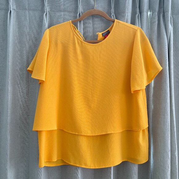 Vince Camuto Tops - Yellow Blouse